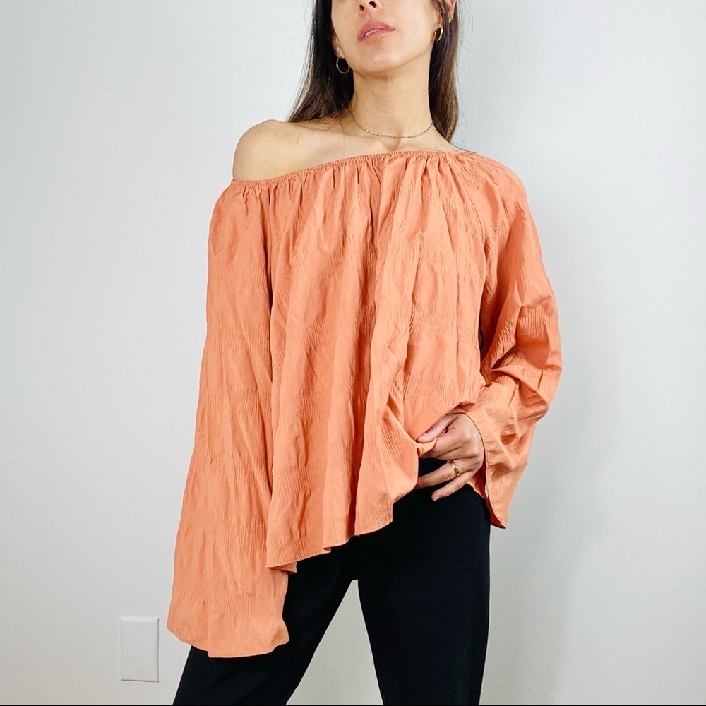 ELIZABETH + JAMES ALL DAY WEAR ORANGE TOP